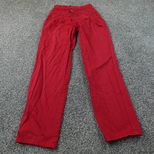 Vtg lawman jeans womens red - 9,